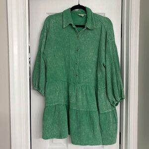 Boutique Green Dress